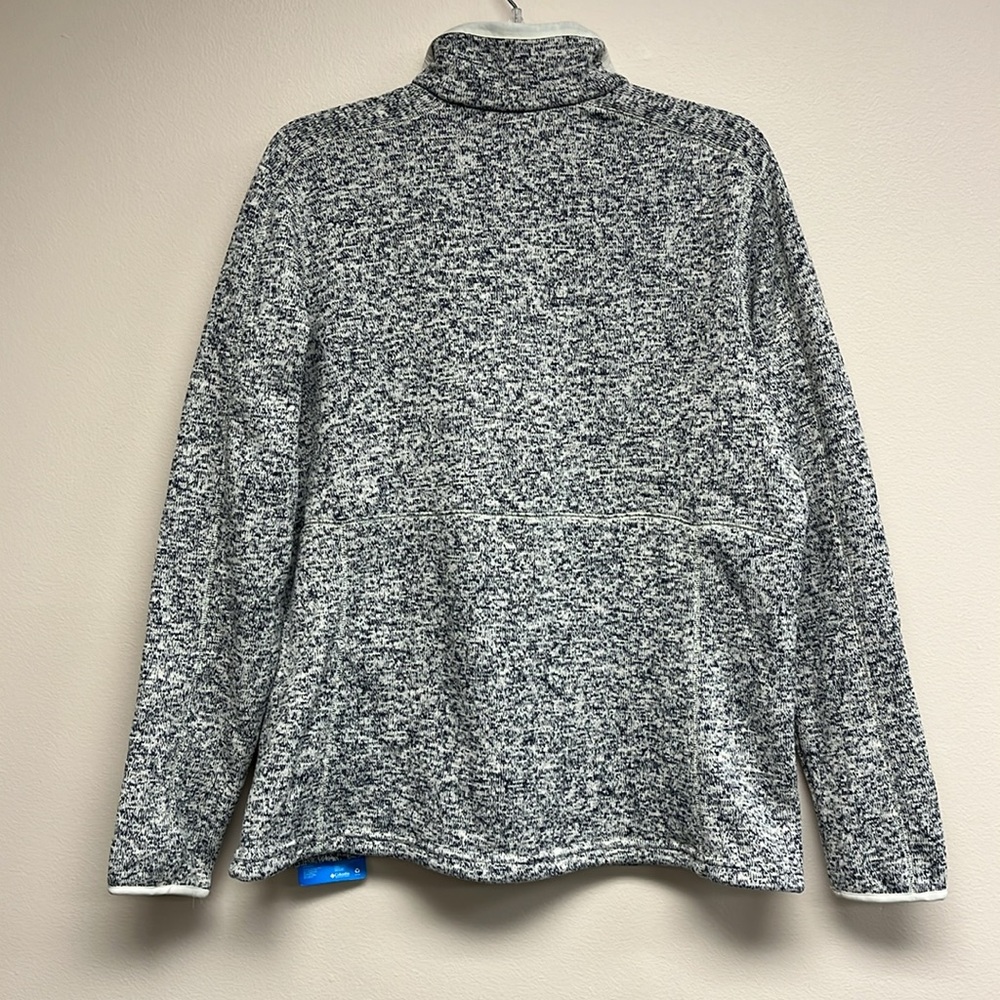 💕NEW Women's Sweater Weather™ Full Zip Jacket in Chalk Heather, Size Large - Picture 2 of 10